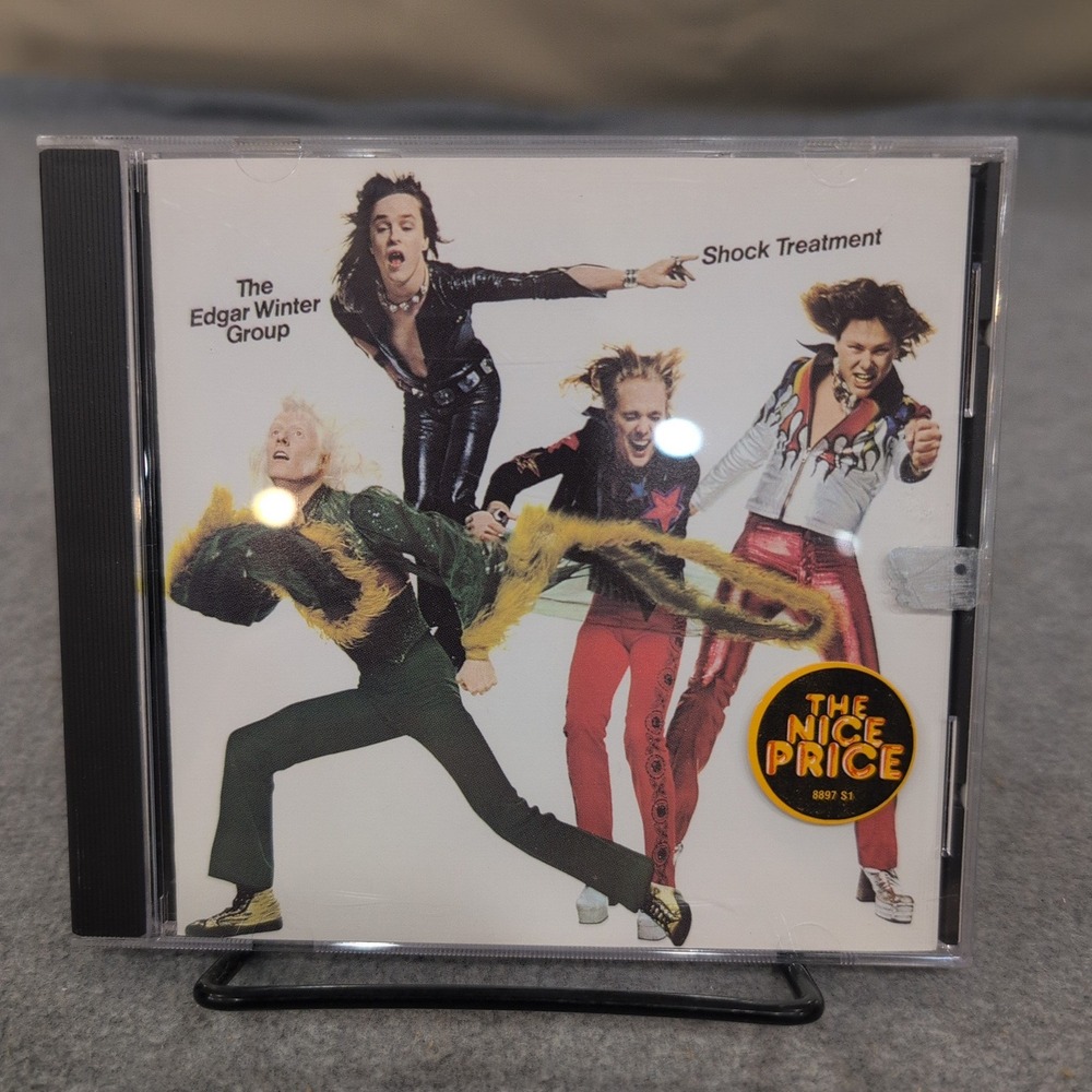 The Edgar Winter Group Shock Treatment CD 1974‎ Epic Records 07464324612 Rock